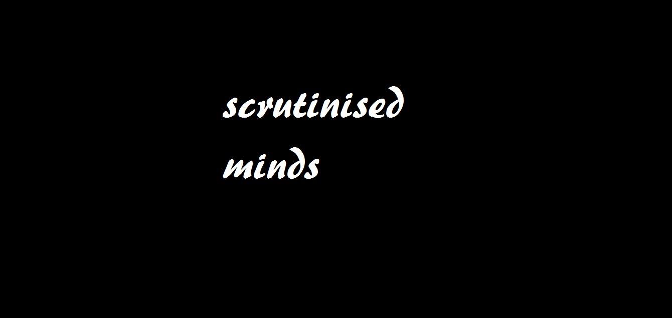 Logo of Scrutinised Minds