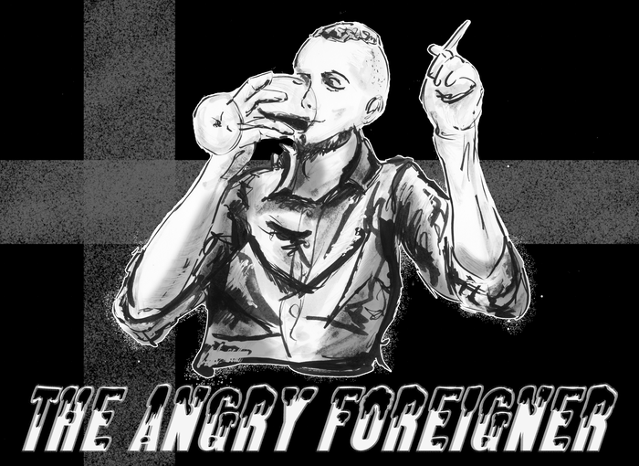 Logo of Angry Foreigner